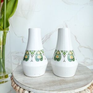 Vintage 1970s “Palos Verde” by Noritake Japan Salt & Pepper Shakers Set